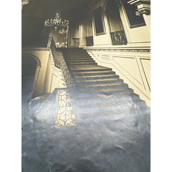 Antique William E Gray Photograph Staircase St. James Palace ca 1910s - Picture 5 of 6